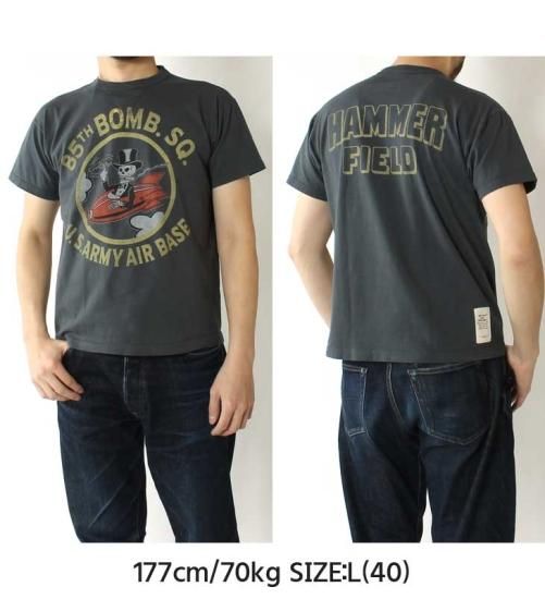 TOYS McCOY(トイズマッコイ) 半袖Tシャツ TMC2331 “85TH BOMB.SQ TOYS McCOY(トイズマッコイ) 半袖Tシャツ TMC2331 “85TH BOMB.SQ