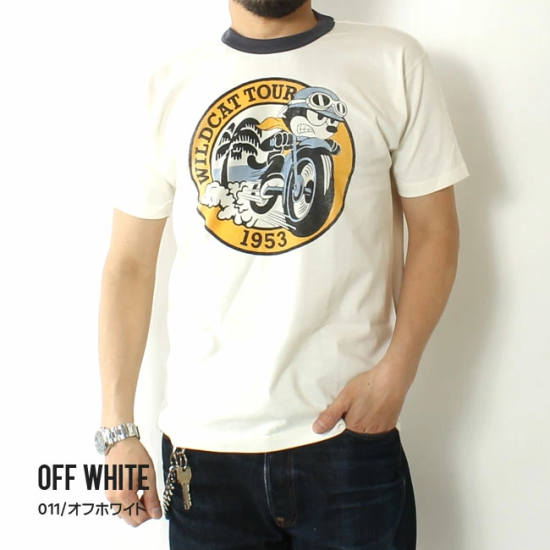 TOYS McCOY(トイズマッコイ) 半袖Tシャツ TMC2303 “WILDCAT TOUR TOYS McCOY(トイズマッコイ) 半袖Tシャツ TMC2303 “WILDCAT TOUR