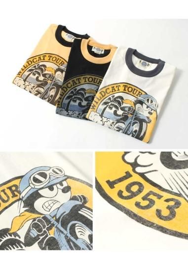 TOYS McCOY 七部丈　Felix tシャツ M TOYS McCOY(トイズマッコイ) 半袖Tシャツ TMC2303 “WILDCAT TOUR