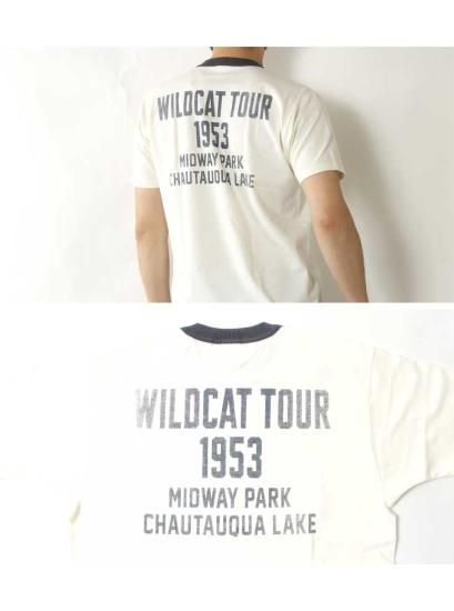 TOYS McCOY(トイズマッコイ) 半袖Tシャツ TMC2303 “WILDCAT TOUR