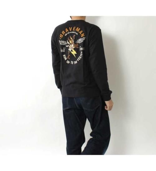 The BRAVE-MAN(ブレイブマン) 長袖Tシャツ LTB-2301 LOONEY