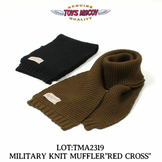 TOYS McCOY(ȥޥå) ߡʪ TMA2319 RED CROSS MILITARY KNIT MUFFLER  100% 