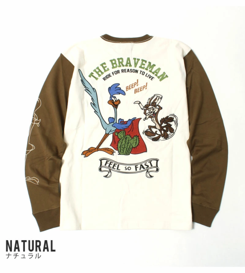 The BRAVE-MAN(ブレイブマン) 長袖Tシャツ LTB-2313 LOONEY The BRAVE-MAN(ブレイブマン) 長袖Tシャツ LTB-2313 LOONEY