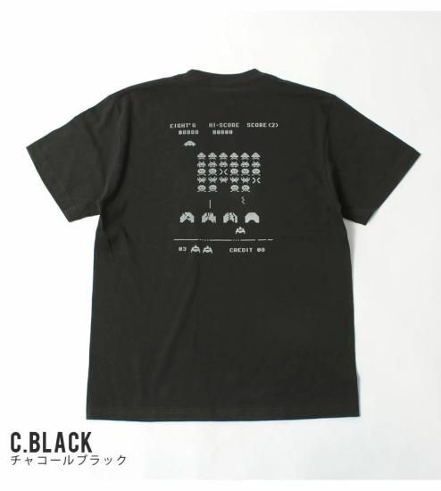 EIGHT-G(エイトジー) 半袖Tシャツ 8ST-TS39 “INVADER