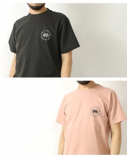 EIGHT-G(エイトジー) 半袖Tシャツ 8ST-TS39 “INVADER