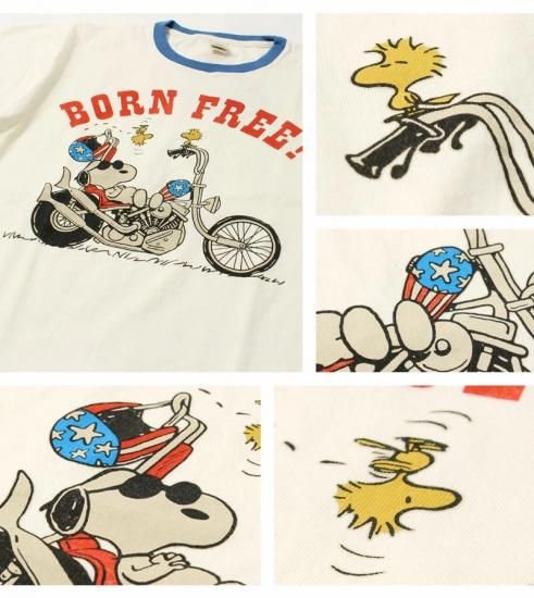 TOYS McCOY(トイズマッコイ) 半袖Tシャツ TMC2440 SNOOPY “BORN