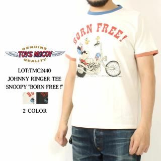 TOYS McCOY(ȥޥå) ȾµT TMC2440 SNOOPY BORN FREE ̡ԡ ˡ󥬡T  100%
