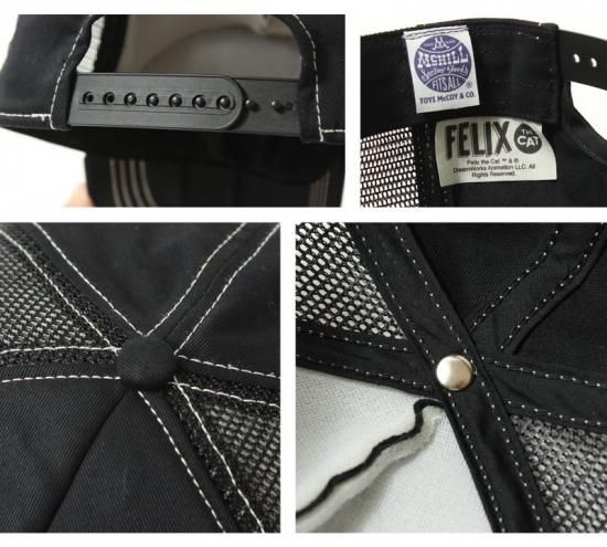 TOYS McCOY(トイズマッコイ) 雑貨・小物 TMA2408 MESH CAP FELIX
