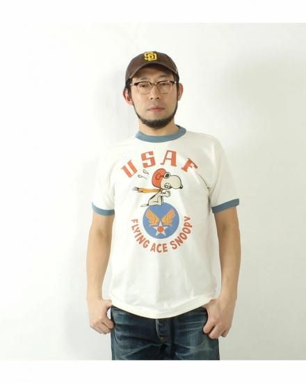 TKS リアルマッコイズ ピーナッツ スヌーピー ミリタリーシャツ S TKS