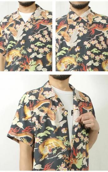 新品 SUN SURF 縮緬アロハシャツ SS39414 サイズL サンサーフ SUN SURF サンサーフ 半袖 アロハシャツ RAYON HAWAIIAN SHIRT