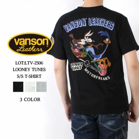VANSON(バンソン) 半袖Tシャツ LTV-2506 ルーニー・テューンズ コラボ