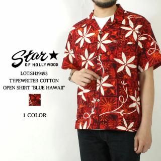 STAR OF HOLLYWOOD(֥ϥꥦå) ϥ SH39493 BLUE HAWAII ץ饤 åȥ COTTON  ϥ磻󥷥