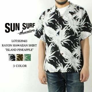 SUN SURF(󥵡) ϥ SS39413 ISLAND PINEAPPLE 졼 ϥ磻󥷥 ѥʥåץ 