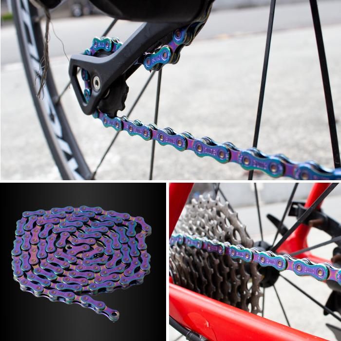 【特別セール品】 11s チェーン (オイルスリック) シマノ/スラム 自転車チェーン パーツ