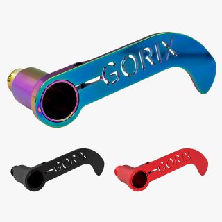 GORIX ゴリックス 自転車 ディレイラーガード CNC軽量 ライトマウント (GX-DGUARD)リアディレイラーの接触防止 輪行などに クイックリリース・スルーアクスル対応