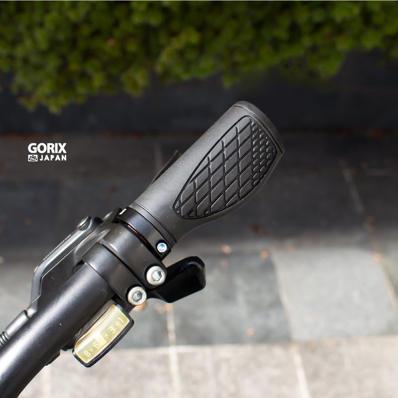 GORIX [ゴリックス] 自転車グリップ ショートグリップ(GX-AGOO 左右95mm) 手首の疲れ軽減 エルゴグリップ ロックオン固定  クロスバイク 電動自転車 | GORIX(ゴリックス)公式オンラインショップ