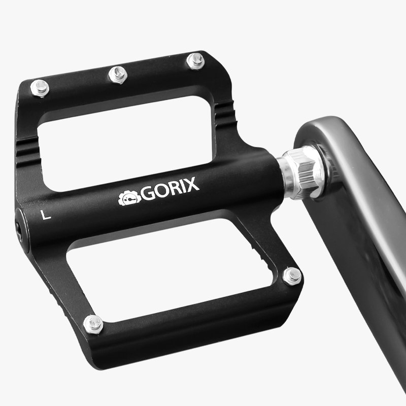 GORIX[ゴリックス] 自転車フラットペダル アルミ 軽量モデル(GX 