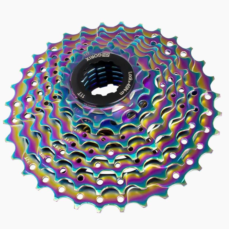 GORIX[ゴリックス] 自転車用スプロケット 8速 (11-32T) オイル