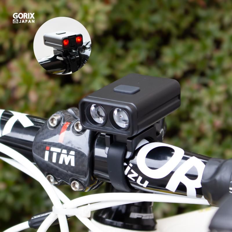 GORIX[ゴリックス] 自転車 テールライト付きサドル (GX-GMODE
