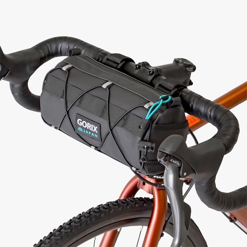 GORIX[ゴリックス]フロントバッグ 自転車 防水撥水 防水ジッパー ロードバイク 紐付きシリンダー おしゃれ (GX-AMIGO) ハンドルバッグ  サイクルバッグ クロスバイク 自転車通勤 | GORIX公式オンラインショップ