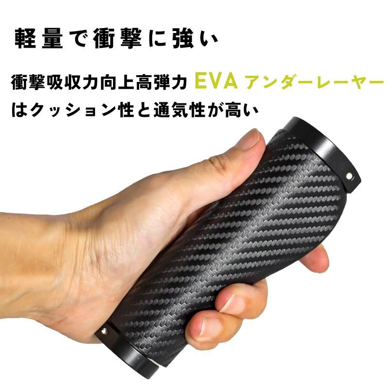 GORIX[ゴリックス] カーボン調柄で(GX-BONC6 ロングペア (130mm×130mm