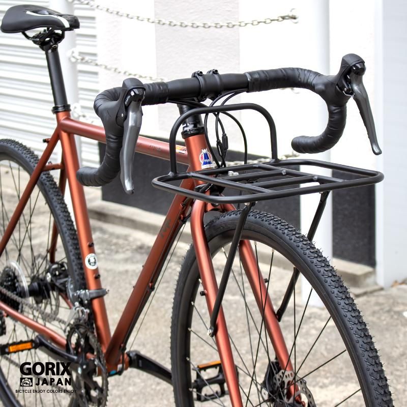 GORIXゴリックス フロントラック 自転車 グラベルロード ロードバイク 荷台