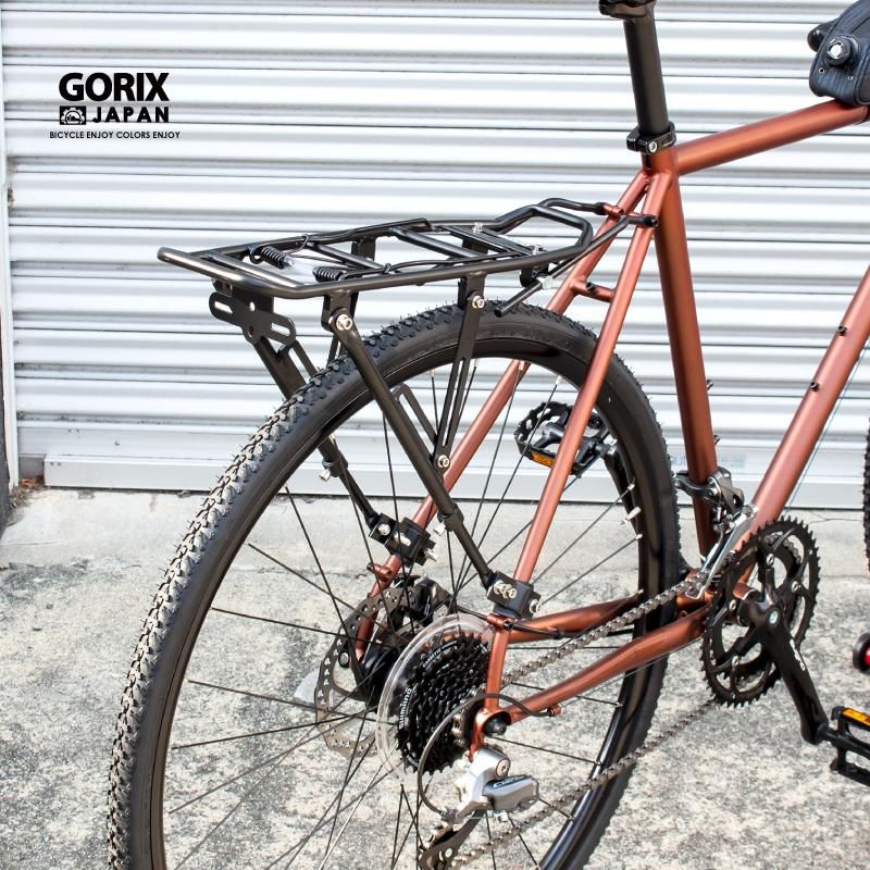 GORIXゴリックス フロントラック 自転車 グラベルロード ロードバイク 荷台