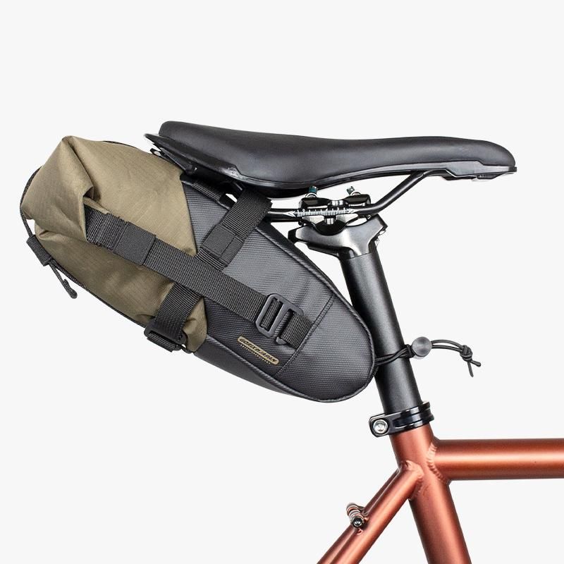 サドルバッグ ロール式 防水撥水 拡張型 3.5L 自転車 (DeviDoki サドルバッグ ロール式 防水撥水 拡張型 3.5L 自転車 (DeviDoki