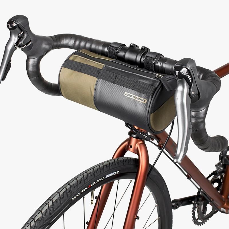 フロントバッグ シリンダー 防水撥水 2L 自転車 (DeviSuge フロントバッグ シリンダー 防水撥水 2L 自転車 (DeviSuge