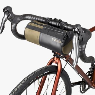 フロントバッグ シリンダー 防水撥水 2L 自転車 (DeviSuge)