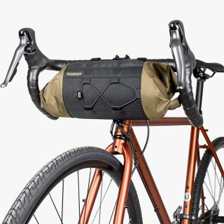 フロントバッグ 自転車 防水撥水 ロール拡張 丈夫な生地 3.3L (DeviGU) 