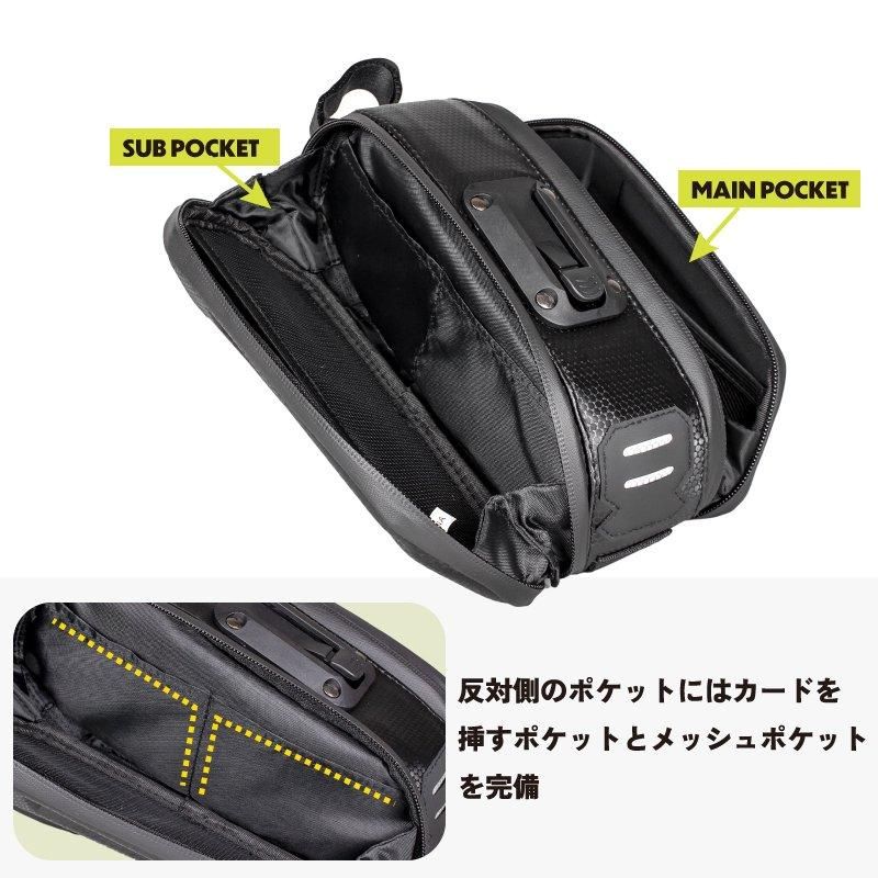 自転車用防水クイックタイプ大容量サドルバッグANNIE's shell