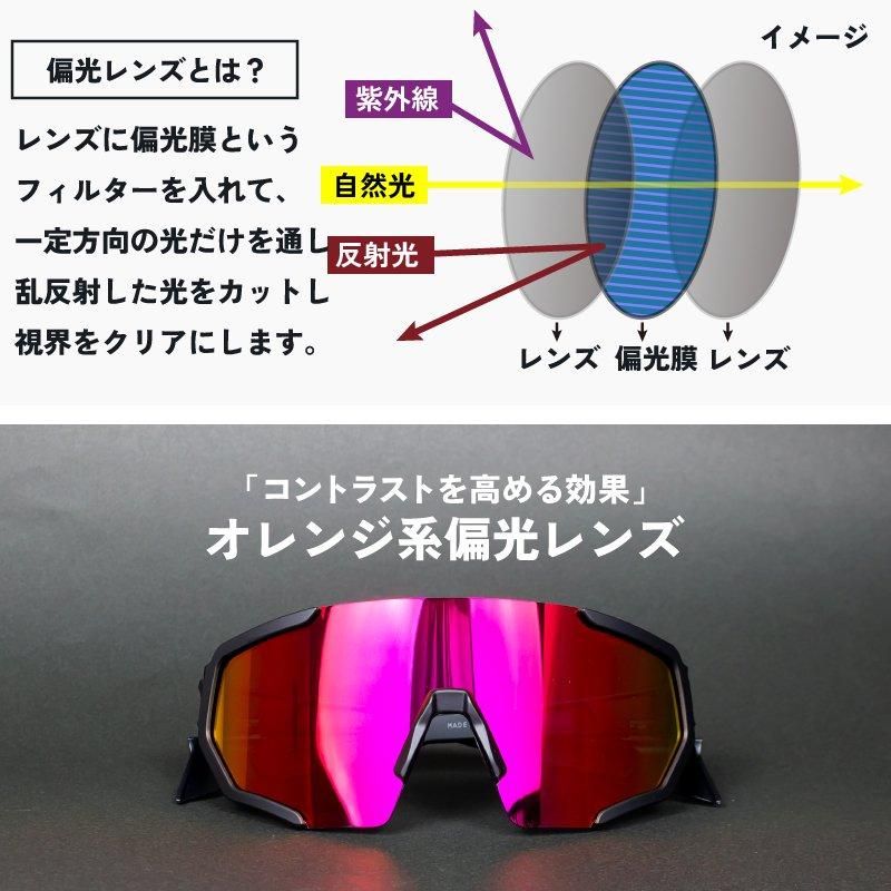 スポーツサングラス | 偏光レンズ/REVO 紫外線 UVカット - GORIX スポーツサングラス | 偏光レンズ/REVO 紫外線 UVカット - GORIX