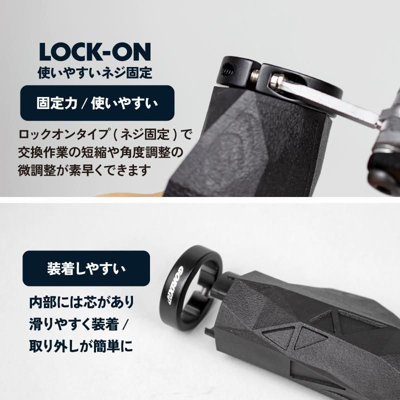 ゴリオページ 自転車グリップ|エルゴユニークデザイン - GORIX（ゴリックス