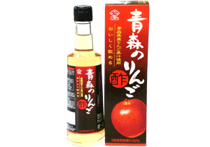 青森のりんご酢300ml(６本)（賞味期限：2023/03/31）