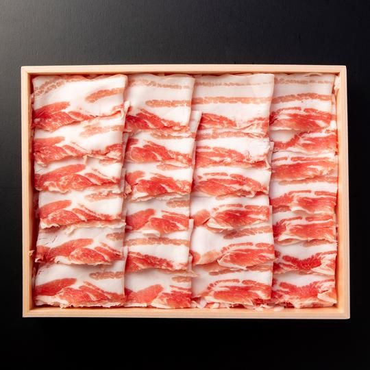 黒豚バラ肉 しゃぶしゃぶ用 2 3人用 700g 肉の大福 黒豚バラ肉 しゃぶしゃぶ用 2 3人用 700g 肉の大福