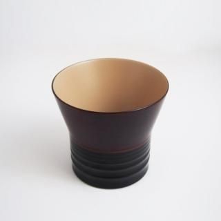 桜 波紋 カップ（黒）