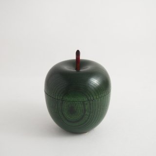 りんご シュガーポット（緑）