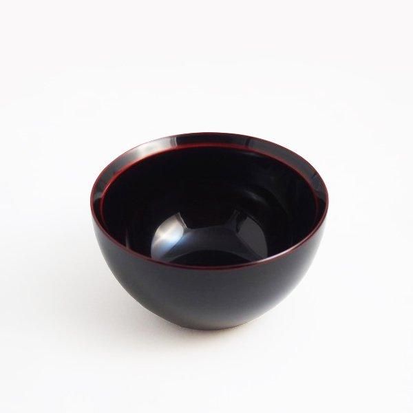 ❣️お歳暮値下げ❣️本堅地 輪島塗 飯器溜塗り蓋裏に蘭蒔絵 1客