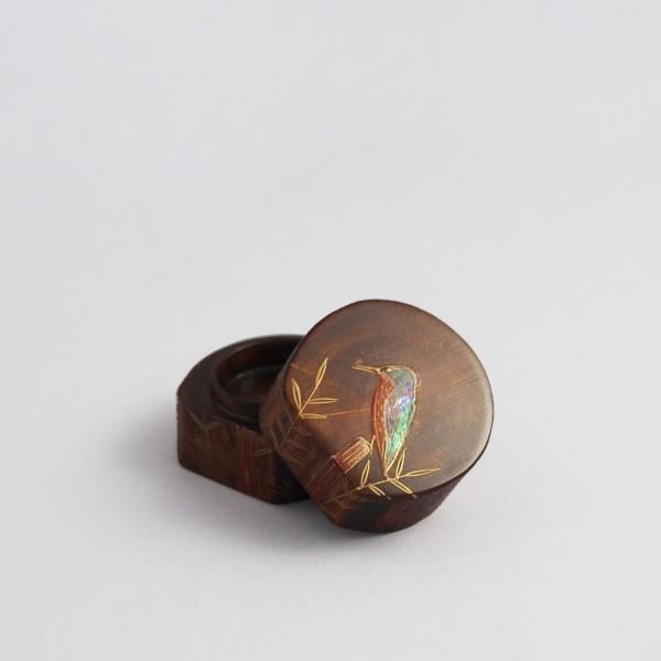 川蝉蒔絵 蔦香合 - 【漆器の通販】漆器の能作|1780年創業 金沢 川蝉蒔絵 蔦香合 - 【漆器の通販】漆器の能作|1780年創業 金沢