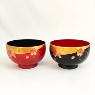 工芸漆器　山中塗　梅　ゴールドヤンボ　蓋物　銘：瑞雲　石川県加賀市　昭和レトロ 工芸漆器 山中塗 梅 ゴールドヤンボ 蓋物 銘：瑞雲 石川県加賀市