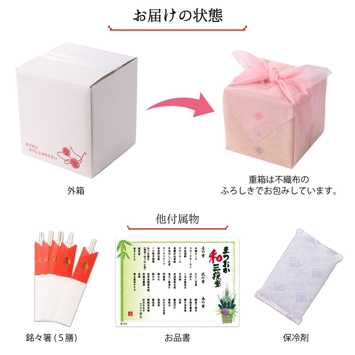 2026 おせち 和三段重（12/31お届け）ーお惣菜のまつおか公式