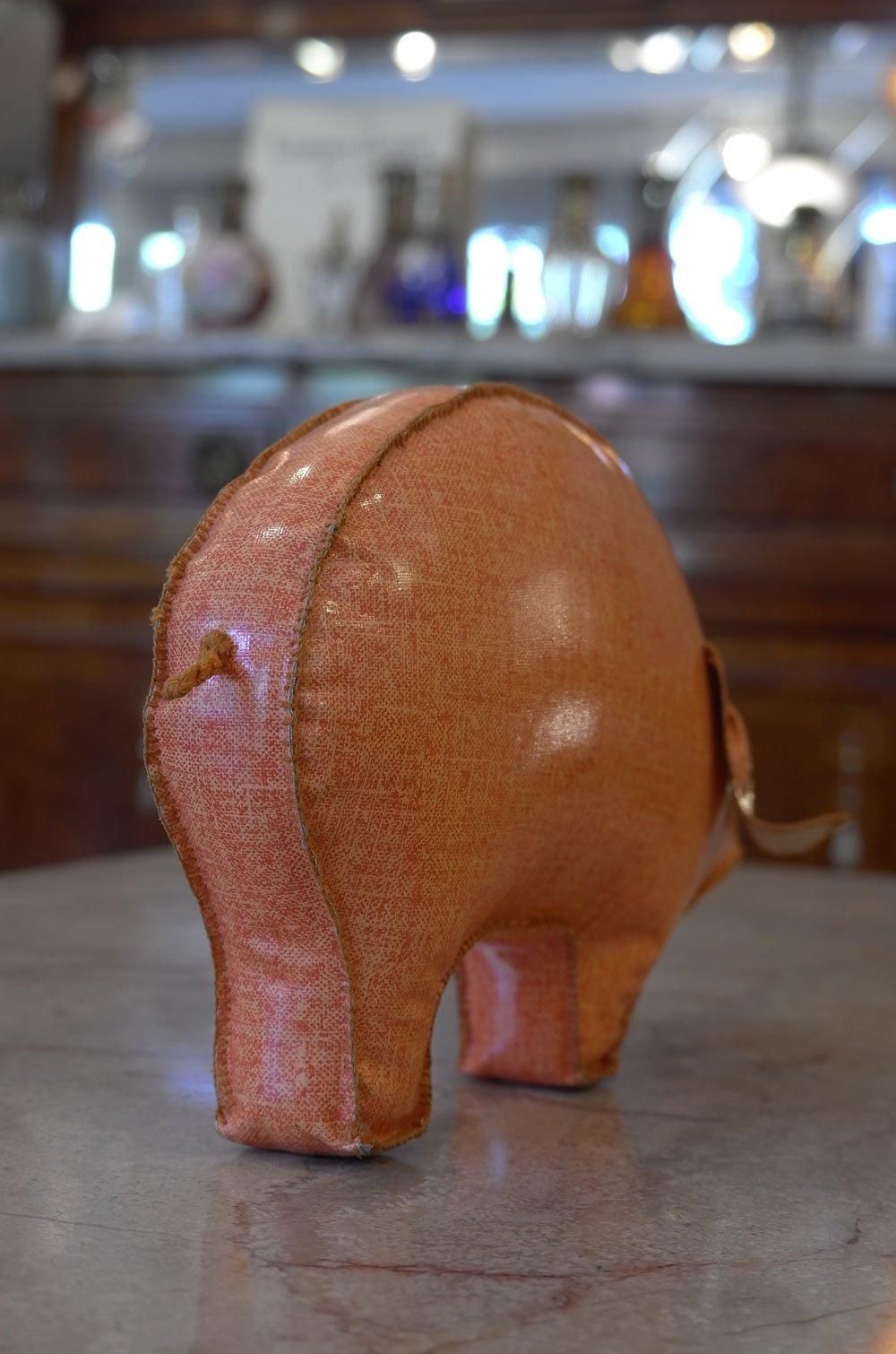 フランス製 ヴィンテージ ブロンズ 金の豚 灰皿 オブジェ ブタ ぶた 豚