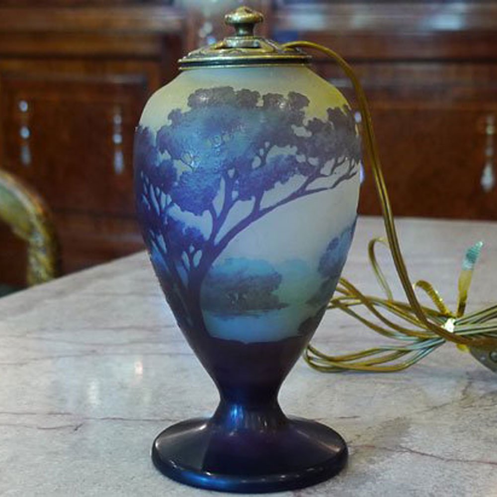 1910年代 アール・ヌーヴォー アンティーク花瓶8cm