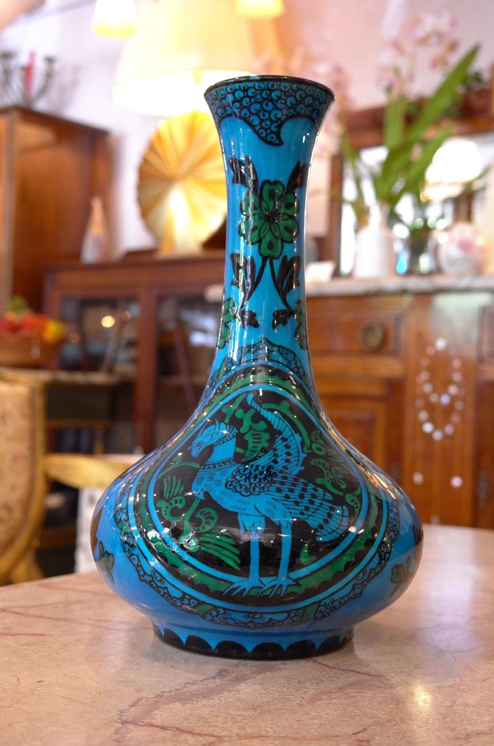 Les Yvelines 1920年代 フランス製 アールデコ 花瓶 Les Yvelines 1920年代 フランス製 アールデコ 花瓶