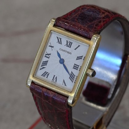 【ヴィンテージ腕時計 カルティエ参考商品】タンク 1960年代 ピアジェ社製