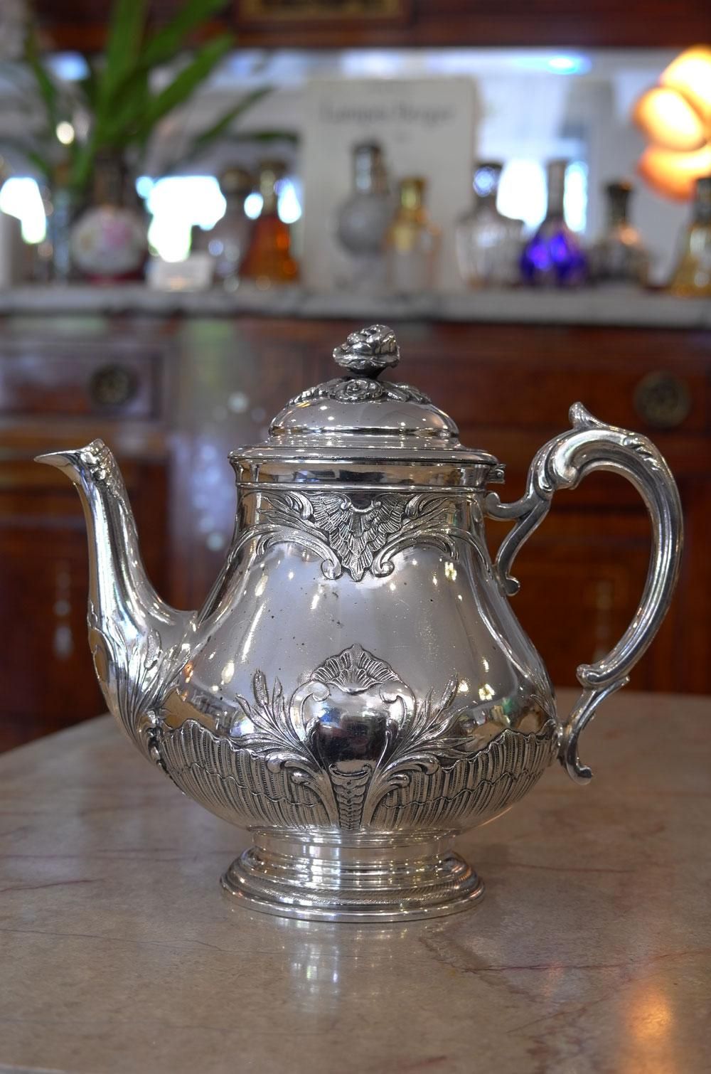 フランスアールヌーボー雑貨】GALLIA Christofle ティー紅茶 フランスアールヌーボー雑貨】GALLIA Christofle ティー紅茶
