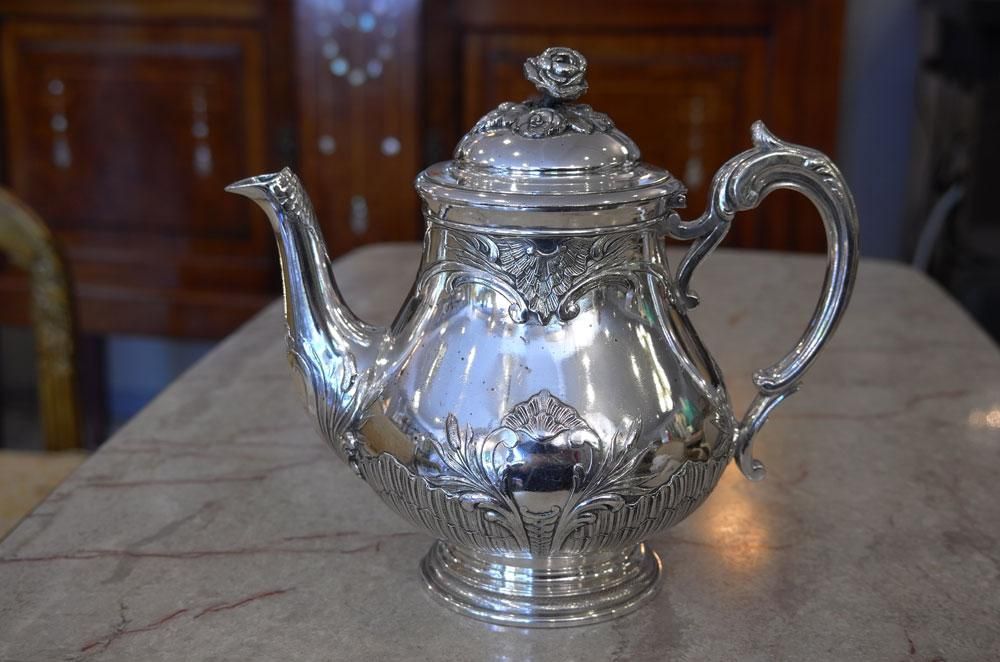 フランスアールヌーボー雑貨】GALLIA Christofle ティー紅茶 フランスアールヌーボー雑貨】GALLIA Christofle ティー紅茶