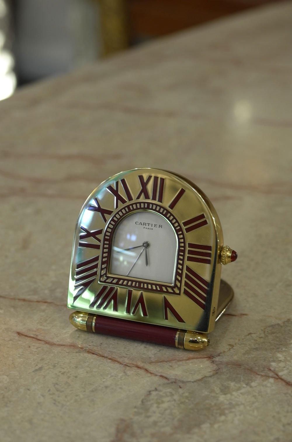 【ヴィンテージ・レア美品】Cartier テーブルクロック 置時計 CARTIER Table Clock | 東京銀座のヴィンテージウォッチ専門店