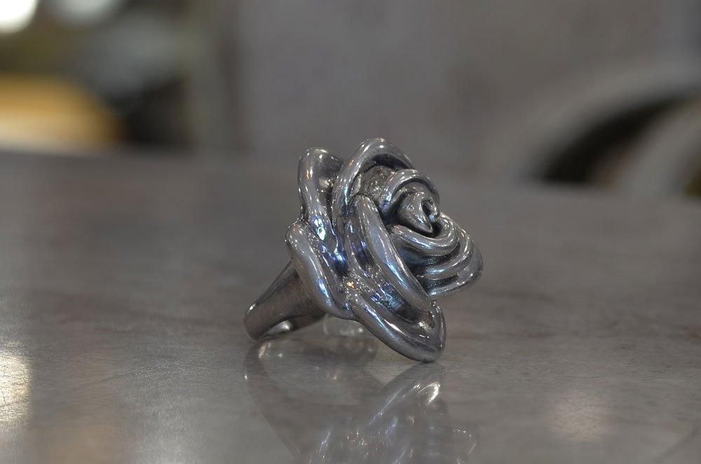 フランスヴィンテージアクセサリーレディース】指輪 リング 薔薇